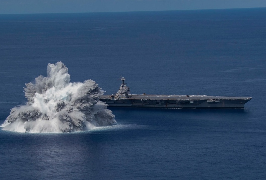 U.S. Navy Confirms Fire Aboard USS Gerald R. Ford in Red Sea, No Damage to Nuclear Propulsion