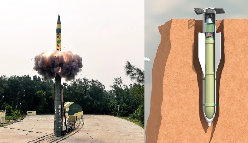 DRDO Developing New Agni Variant with Bunker Buster Warhead for Targets 100m Below Ground