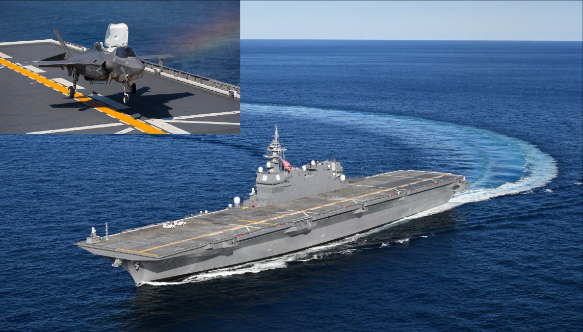 Japan to Test F-35B Aircraft with JS Kaga Off San Diego