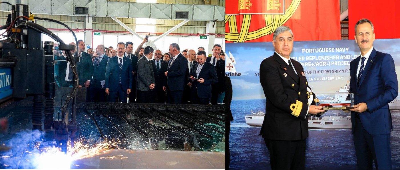 Turkey Begins Construction of First Naval Ship Export to Portugal