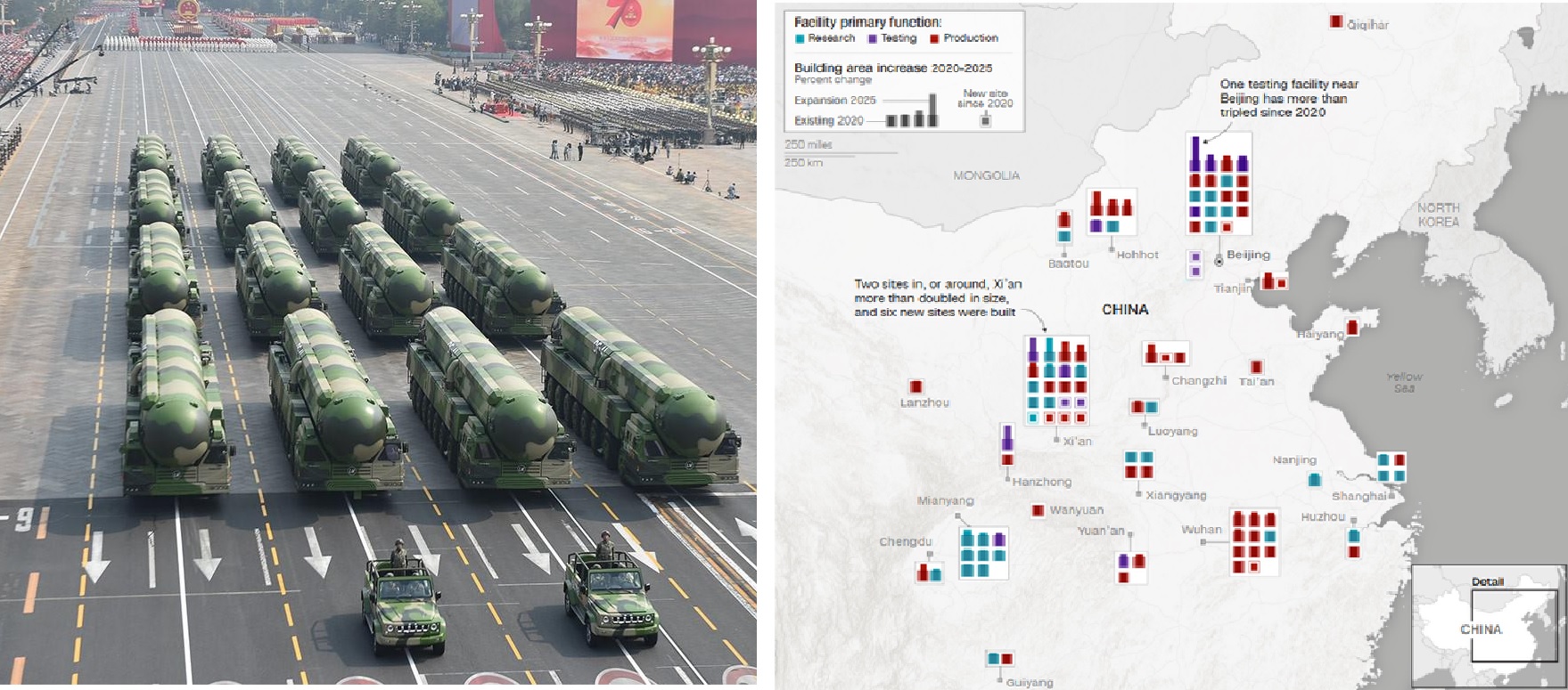 China Expands Missile Production on Massive Scale Since 2020, CNN Reveals Massive Build-Up Across 136 Sites