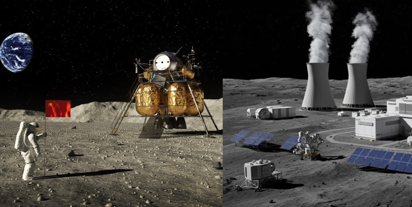 China Confirms Crewed Lunar Landing by 2030, Plans Permanent Moon Base by 2035 to Harness Helium-3 Energy