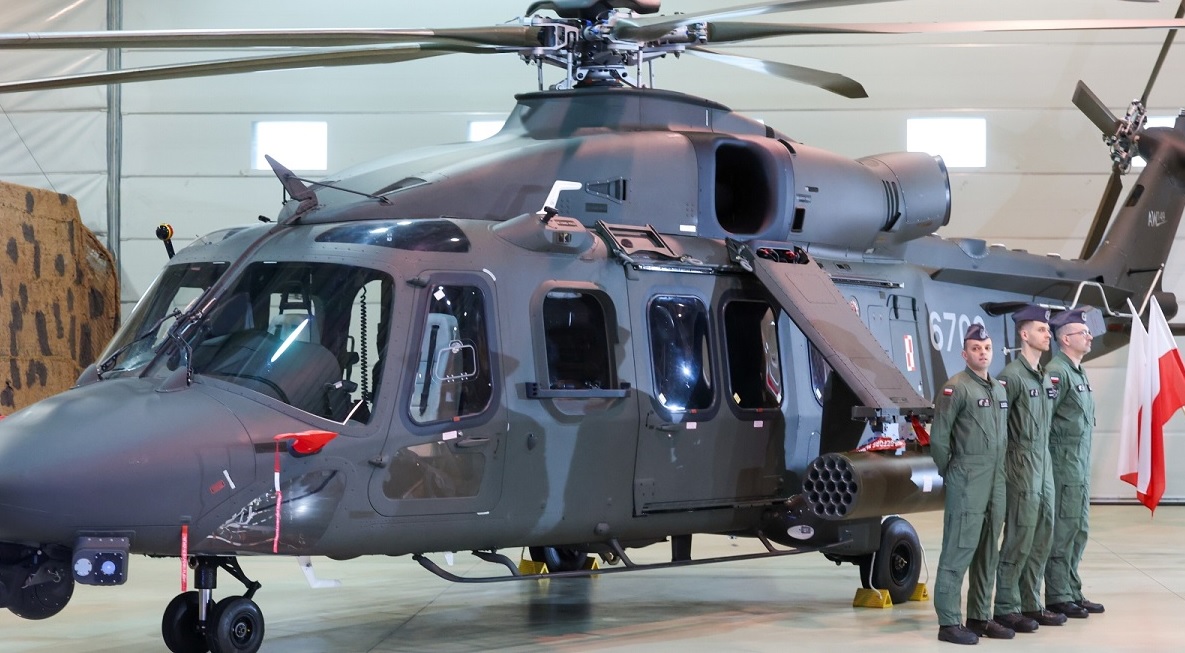Poland Delivers First Domestically Assembled AW149 Helicopter to Air Cavalry Brigade