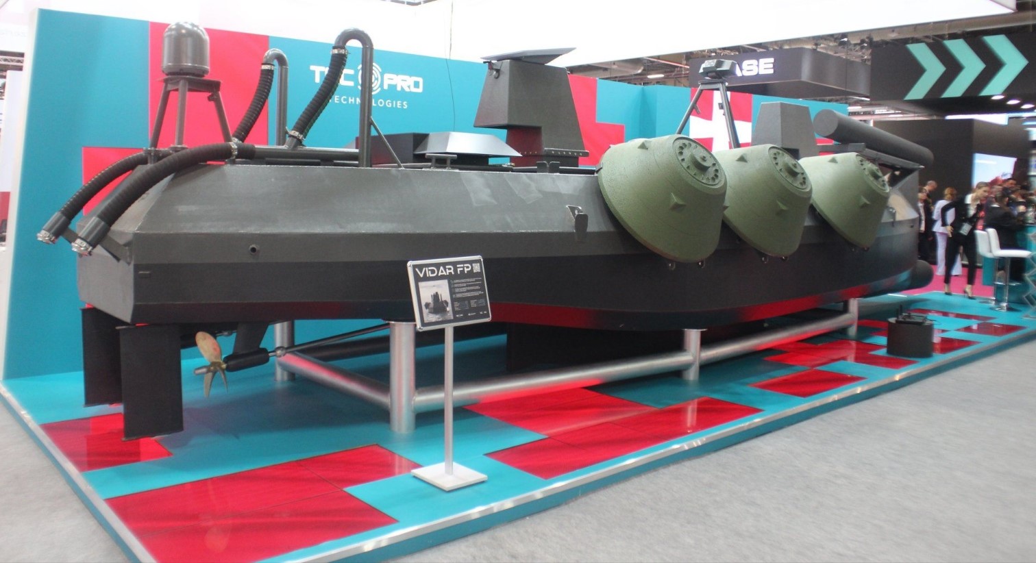 Tecpro Unveils Advanced Autonomous USV ' VIDAR FP 'at Eurosatory 2024
