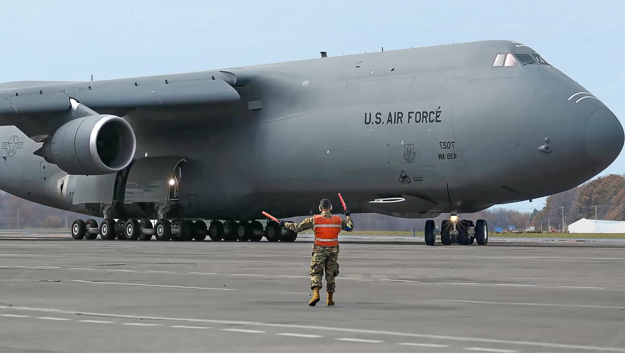 U.S. Sends More Than 31 Military Cargo Planes in 24 Hours to Middle East to Build Up Munitions Stockpiles at CENTCOM Bases