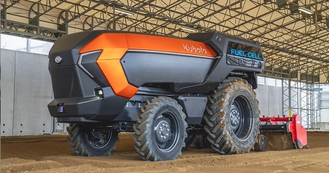 Japan Introduces the World’s First Self-Driving Hydrogen-Powered Tractor for Zero-Emission Farming