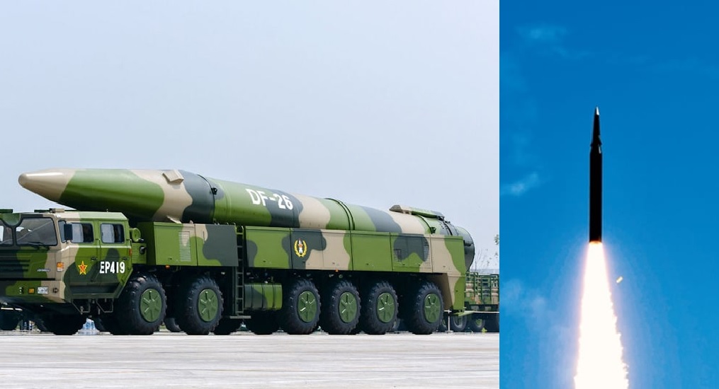 China Test-Launches Advanced DF-26D Hypersonic Missile, Expanding Strike Reach in Pacific