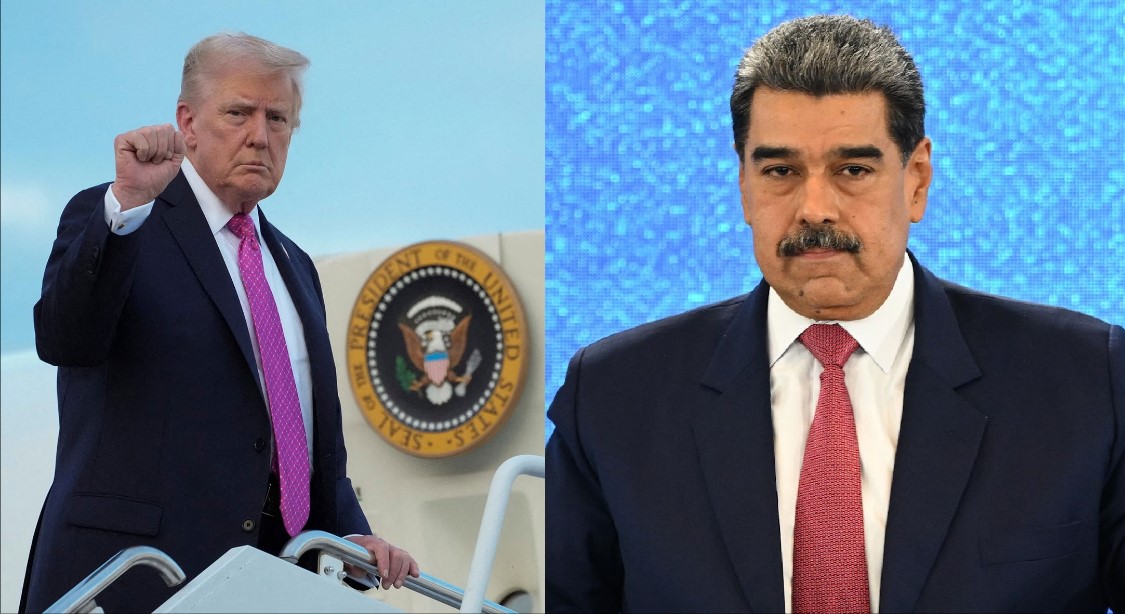 Trump Denies Plans for Strikes on Venezuela as U.S. Military Buildup Raises Tensions in Caribbean