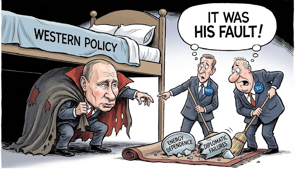 How &lsquo;Bogeyman&rsquo; Putin Became the West&rsquo;s Favorite Justification for Strategic Blunders