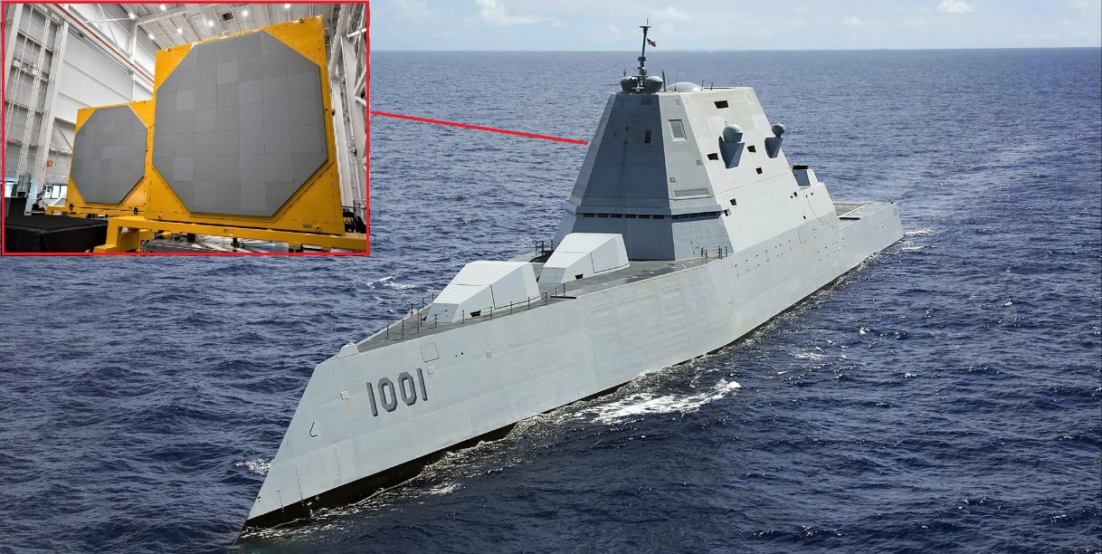 U.S. Navy Considers Replacing Zumwalt-Class SPY-3 Radars with SPY-6 from Cancelled Frigate Program