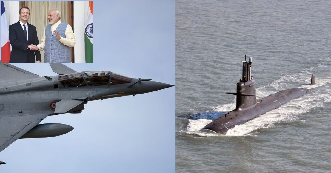 French President Macron's India Visit to Accelerate Rafel M and Scorpene-Class Submarines Deals