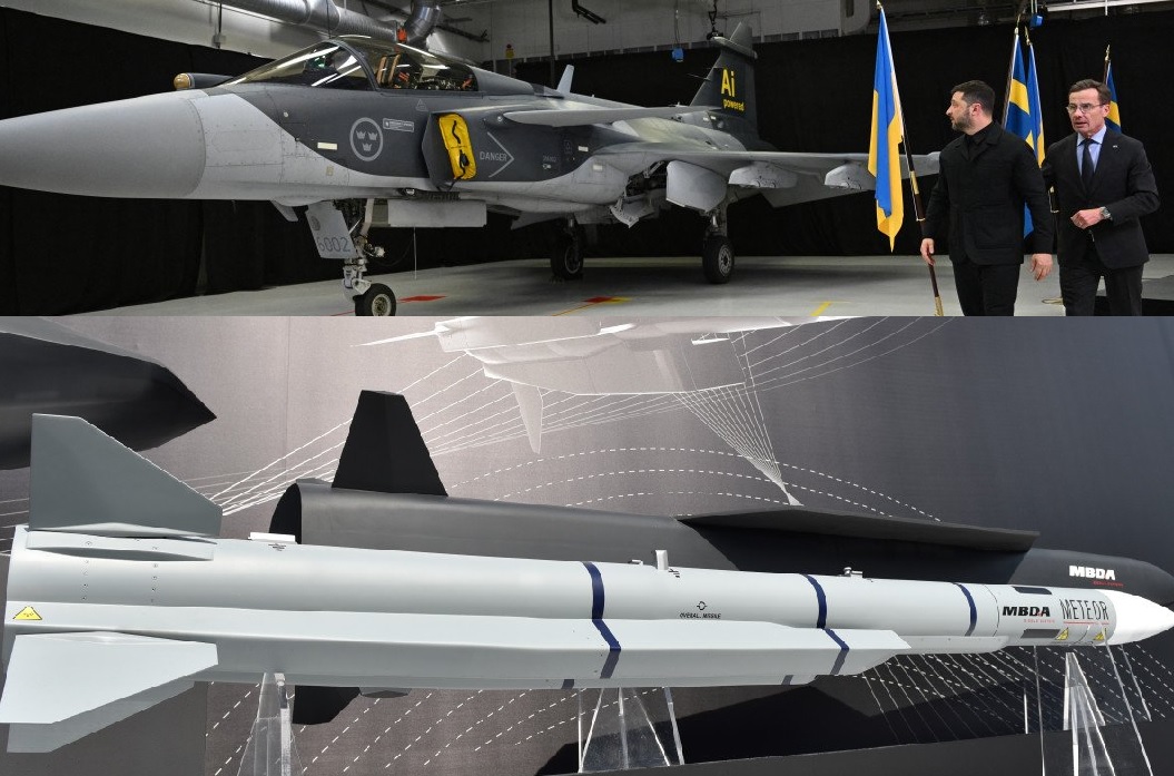 Sweden Weighs Expanded Military Aid To Ukraine With Gripen And Meteor Missiles