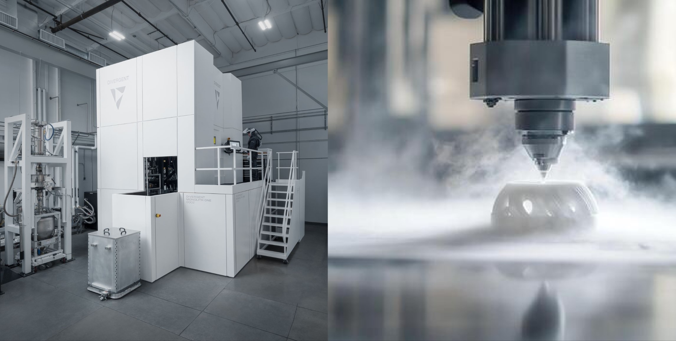 Divergent Unveils 12-Laser Monolith One 3D Printer to Scale U.S. Defense Manufacturing