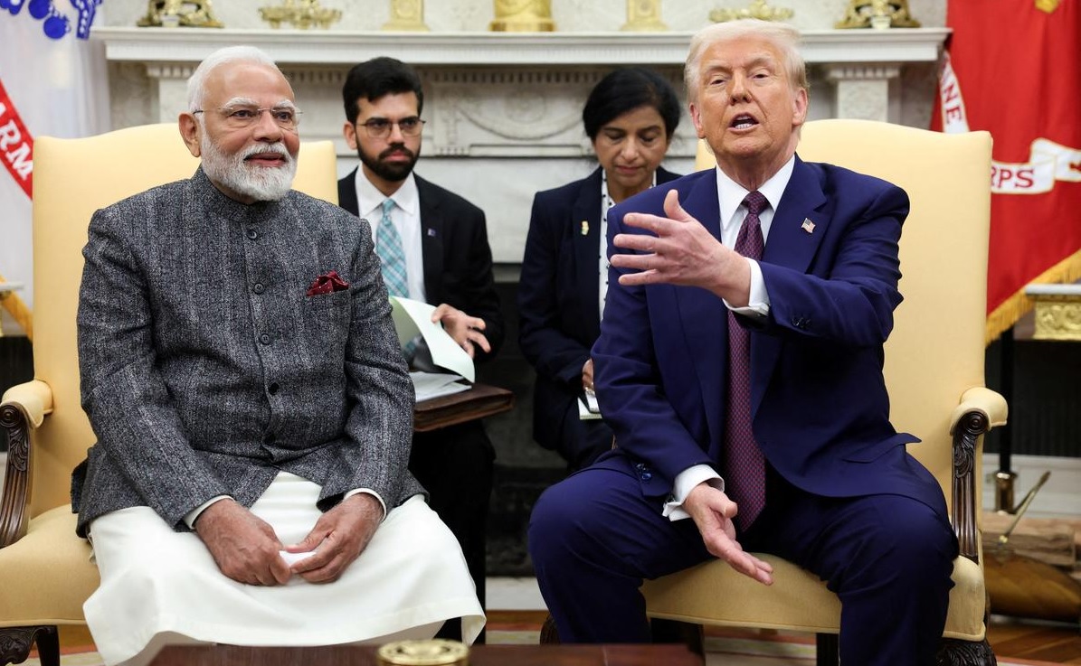 Trump Confident on India-U.S. Tariff Talks, Calls Modi a "Very Smart Man"