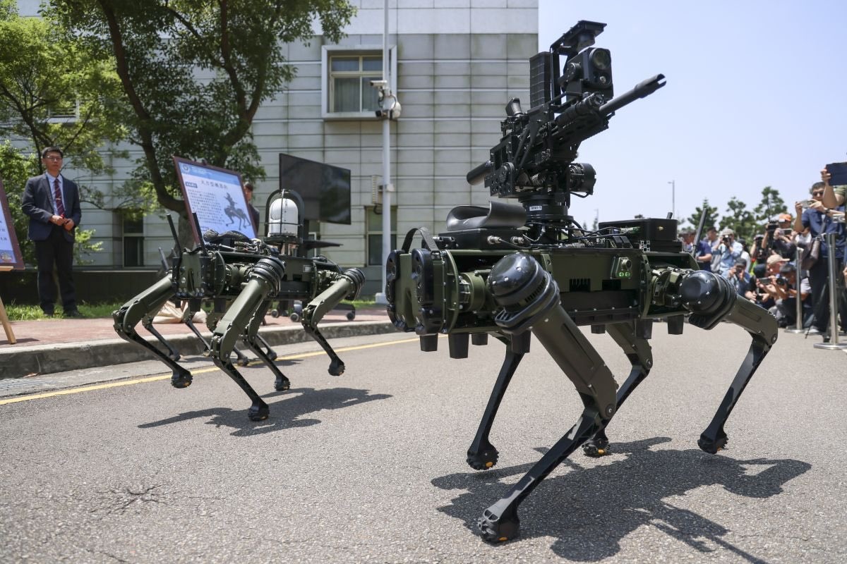 Taiwan Unveils Three New Military Robotic Dog Variants for Patrol, ISR and Combat Support