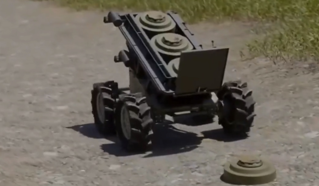 Ukraine’s Gnom Robot Can Now Lay Five TM-62 Anti-Tank Mines